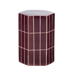 WOOOD Bijzettafels|Plu Bijzettafel Paars 42cm