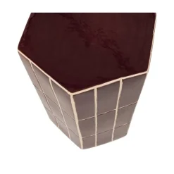 WOOOD Bijzettafels|Plu Bijzettafel Paars 42cm