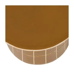 WOOOD Bijzettafels|Plu Bijzettafel rond Honinggeel Ø38cm