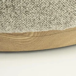 Eleonora Krukjes|Poef Avah large taupe 80cm