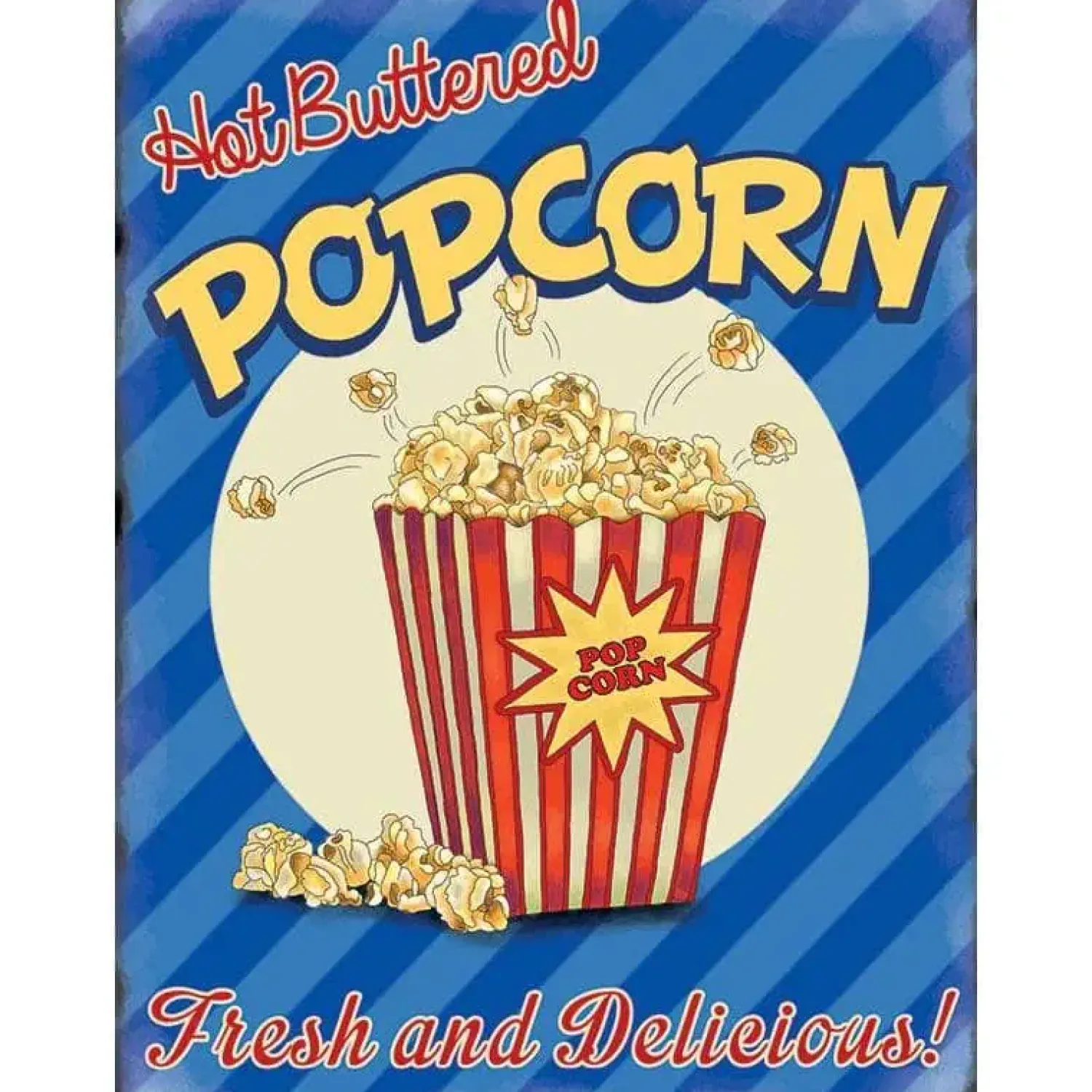 Cavetown Metalen Borden|Popcorn - metalen bord