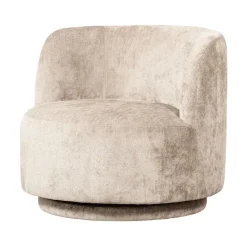 WOOOD Fauteuils|Popular Draaifauteuil Naturel