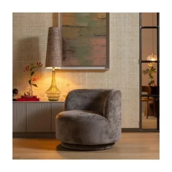 WOOOD Fauteuils|Popular Draaifauteuil Taupe