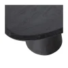 WOOOD Salontafels|Posture Salontafel Mangohout Zwart 120cm