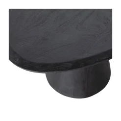 WOOOD Salontafels|Posture Salontafel Mangohout Zwart 120cm
