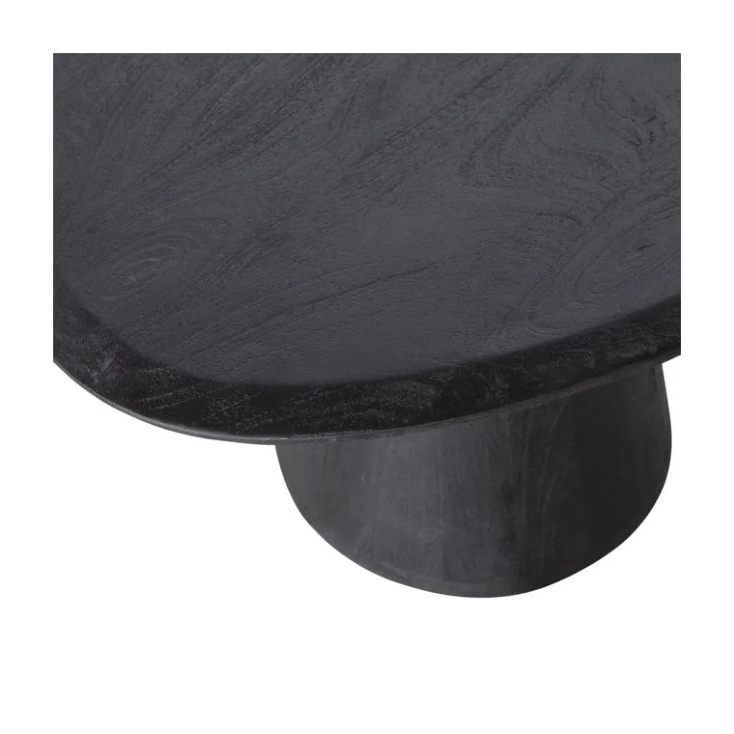 WOOOD Salontafels|Posture Salontafel Mangohout Zwart 120cm