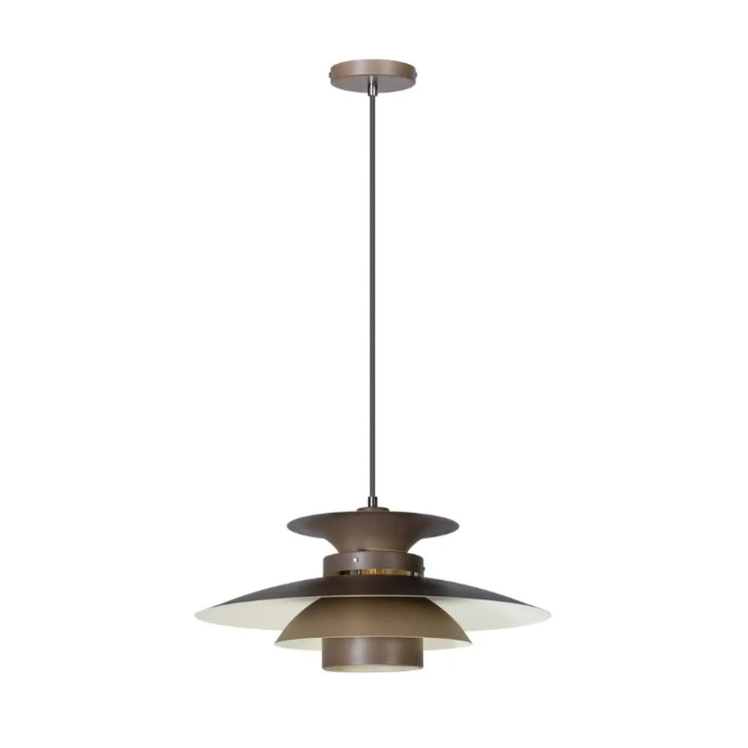 Trading Lighting Hanglampen|Potenza 1-lichts Hanglamp Taupe 50cm