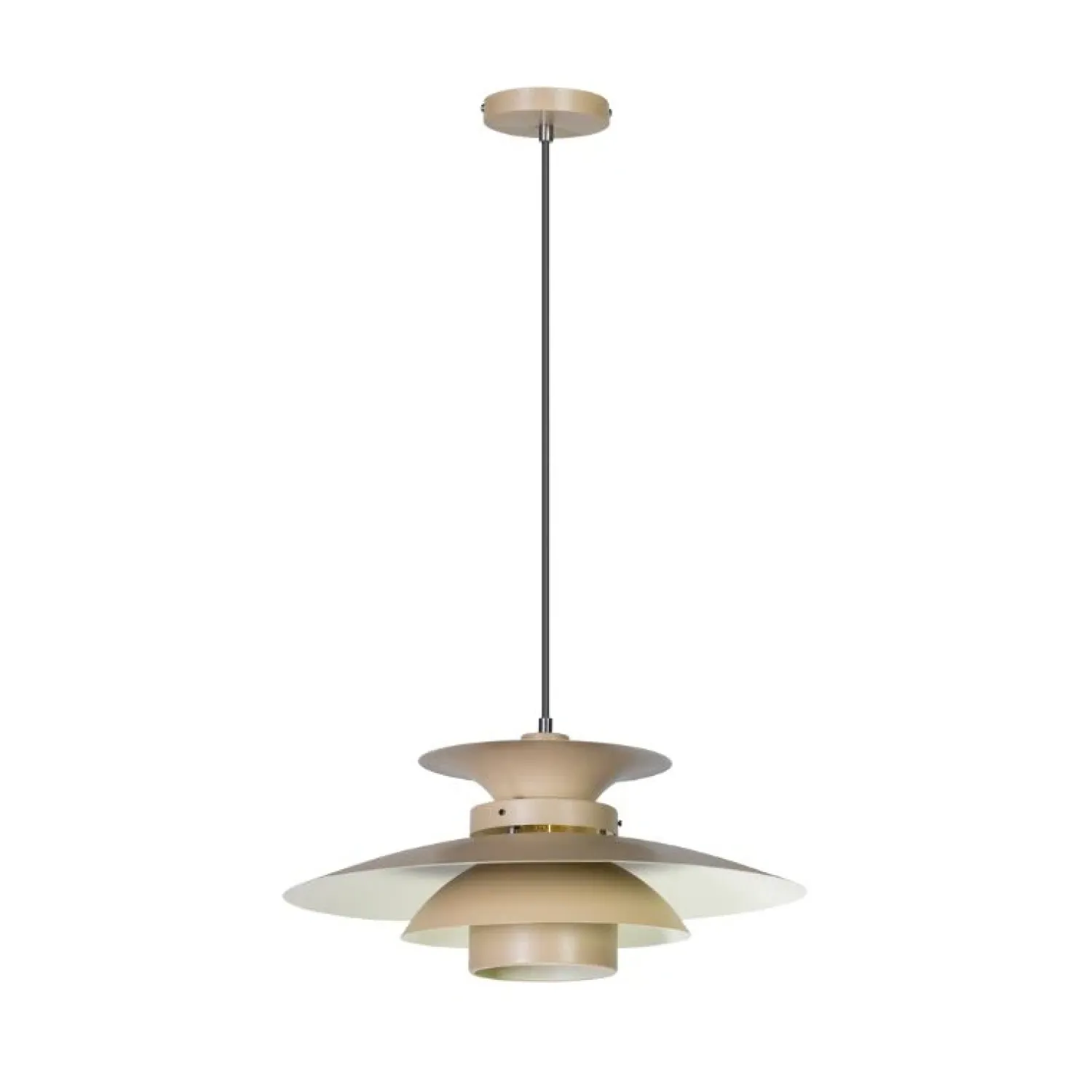 Trading Lighting Hanglampen|Potenza 1-lichts Hanglamp Zand 50cm