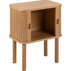 Nordhavn Nachtkastjes|Industriele Kasten|Quantor Nachtkastje Naturel 45cm