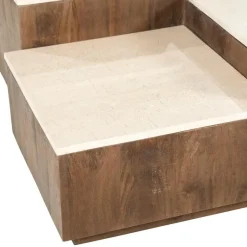 Eleonora Salontafels|Quido Salontafel in 3 hoogtes Marmer 105cm