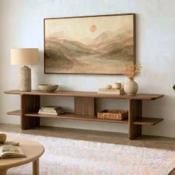 Vane Living Industriele Kasten|Tv Meubels|Quinn Tv meubel walnoot 185cm