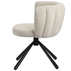 Pole to Pole Eetkamerstoelen|Quinty Eetkamerstoel Beige