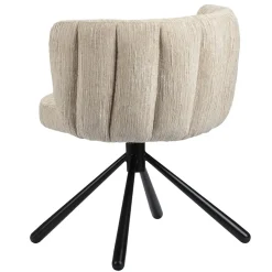 Pole to Pole Eetkamerstoelen|Quinty Eetkamerstoel Naturel
