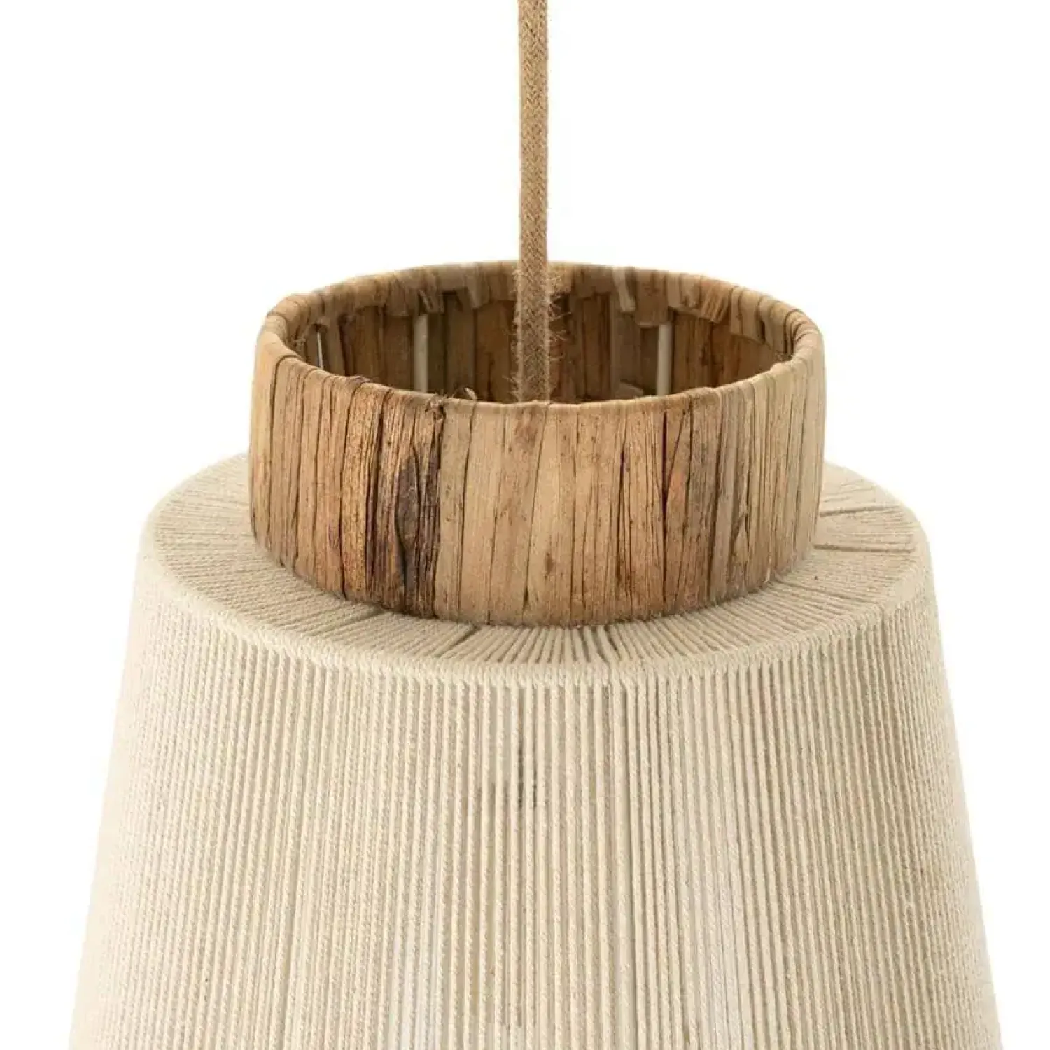 By Boo Hanglampen|Rae 1-lichts Hanglamp lang Beige