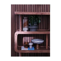 WOOOD Vakkenkasten|Industriele Kasten|Rattle Open Kast Hout Naturel 82cm