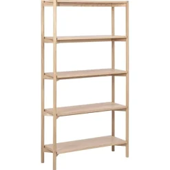 Nordhavn Boekenkasten|Industriele Kasten|Ravel Boekenkast Hoog Naturel 86cm