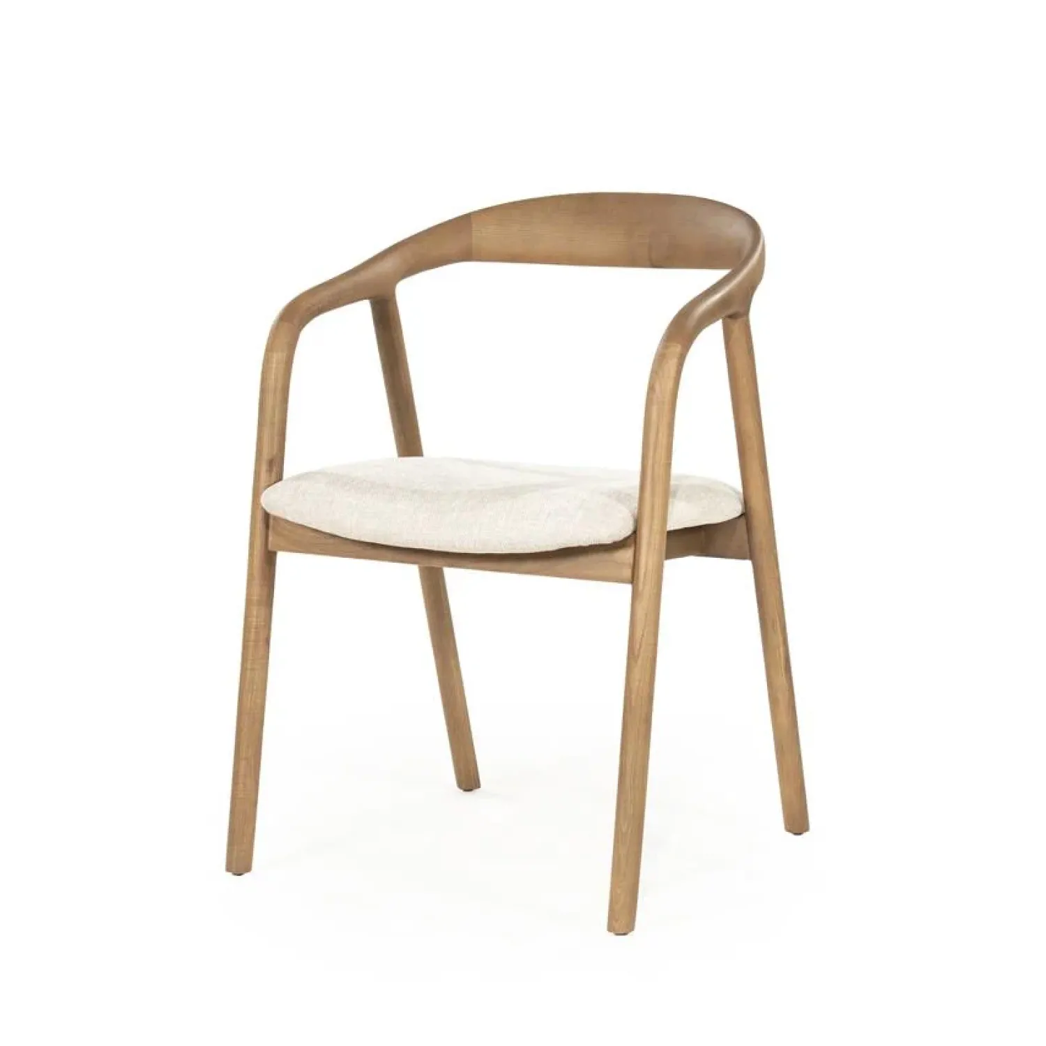 Eleonora Eetkamerstoelen|Rayven Eetkamerstoel Lichtbruin