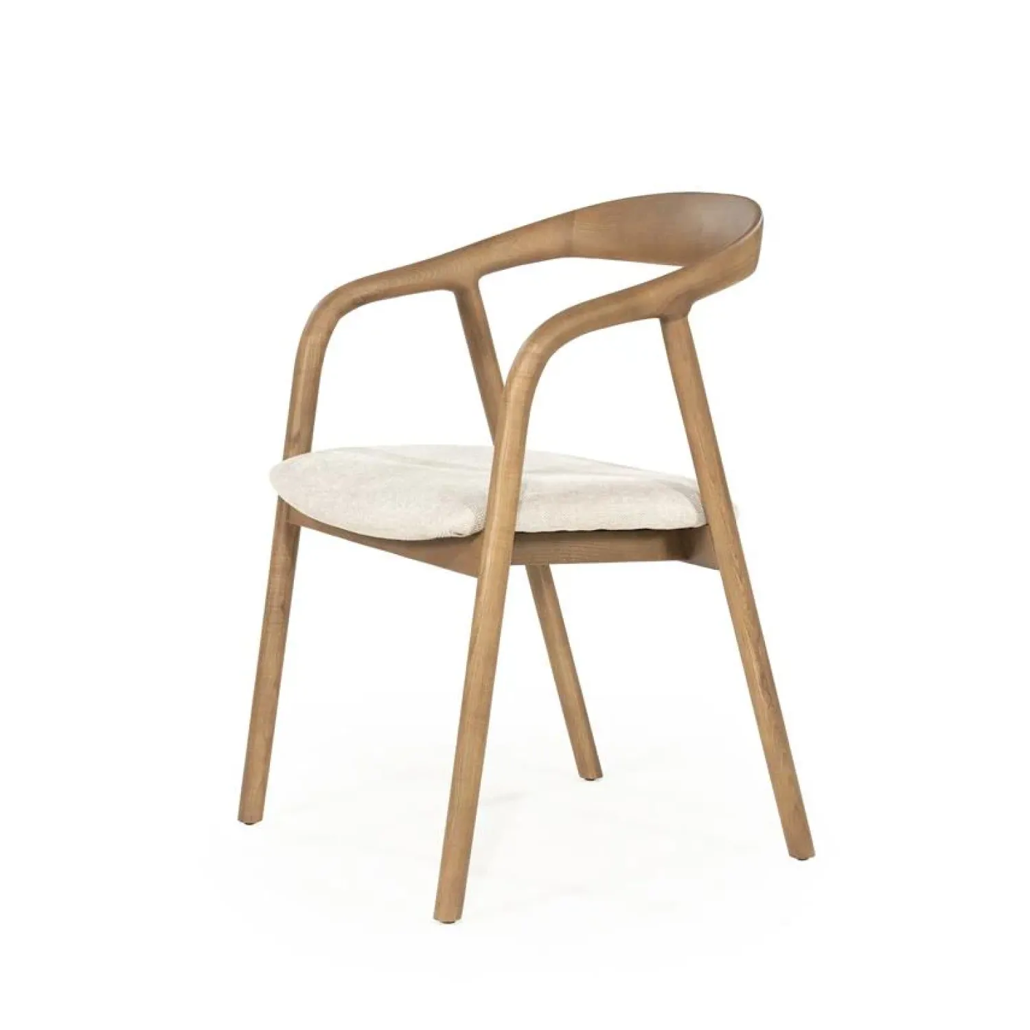 Eleonora Eetkamerstoelen|Rayven Eetkamerstoel Lichtbruin