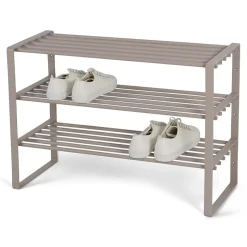 Redin Design Schoenenrekken|REEF industrieel dubbele schoenenrek Taupe