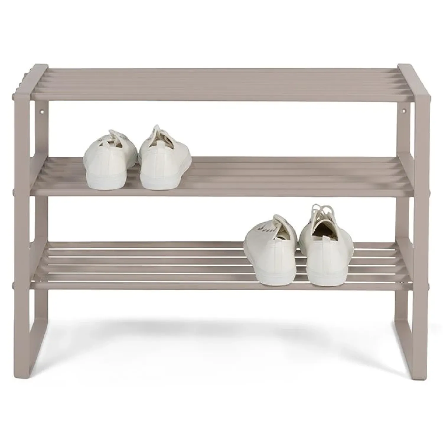Redin Design Schoenenrekken|REEF industrieel dubbele schoenenrek Taupe