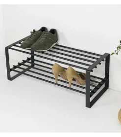 Redin Design Schoenenrekken|REEF industrieel schoenenrek zwart