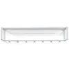 Redin Design Kapstokken|Reef 2 Wandkapstok Wit 100cm