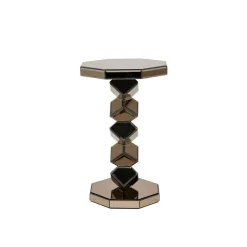 By Boo Bijzettafels|Reflec Bijzettafel Bruin 33cm