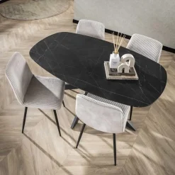 Kalfort Eettafels|Reggy Eetkamertafel deens ovaal 150cm