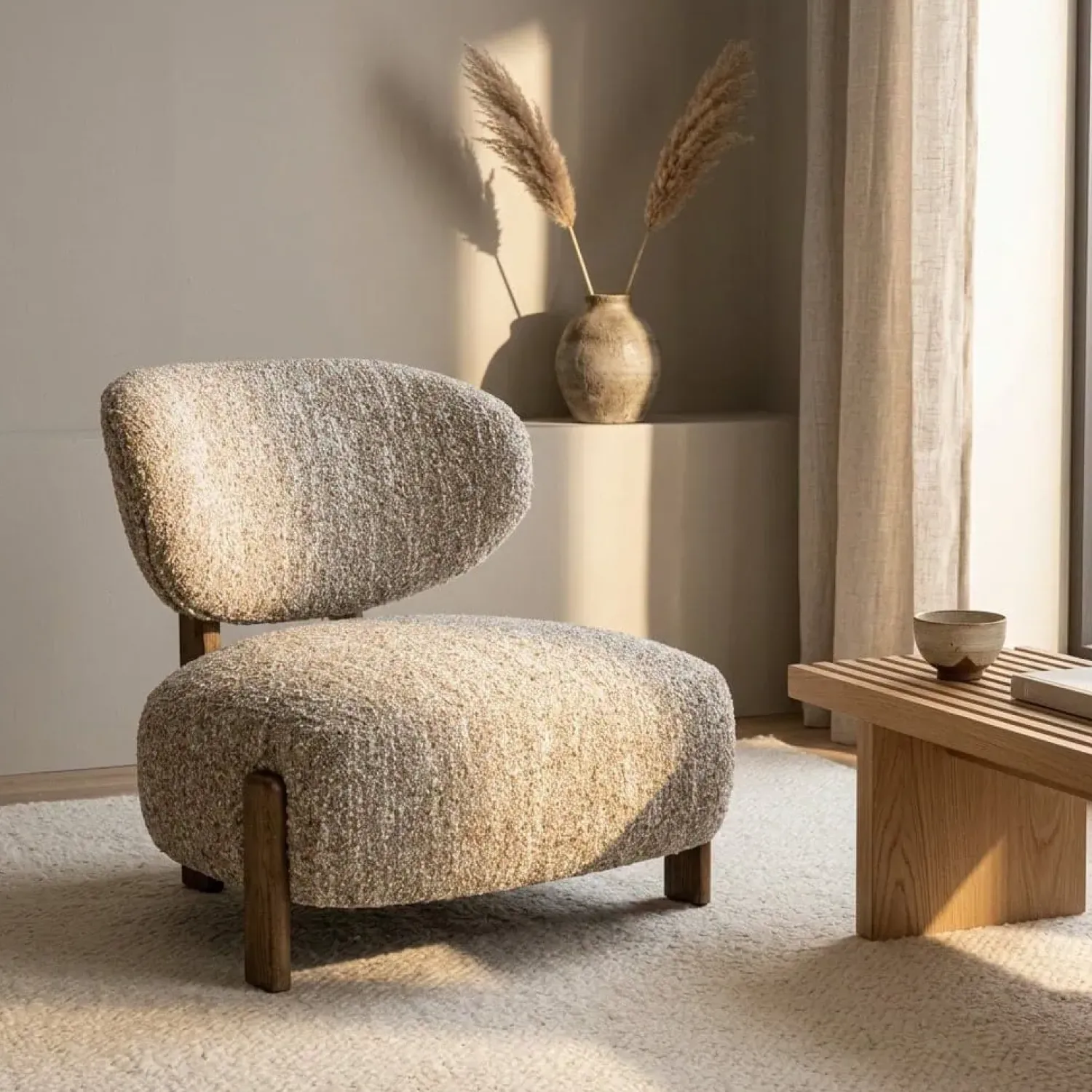 Eleonora Fauteuils|Reiza Fauteuil bruin Beige