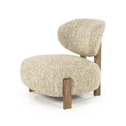 Eleonora Fauteuils|Reiza Fauteuil bruin Beige