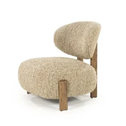 Eleonora Fauteuils|Reiza Fauteuil bruin Taupe
