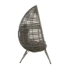 Lesli Living Tuinstoelen|Relaxstoel Chill Grijs