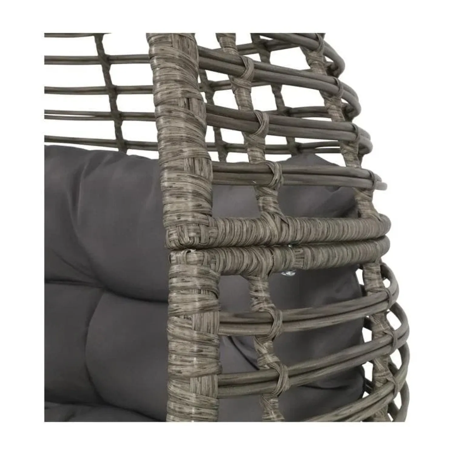 Lesli Living Tuinstoelen|Relaxstoel Chill Grijs
