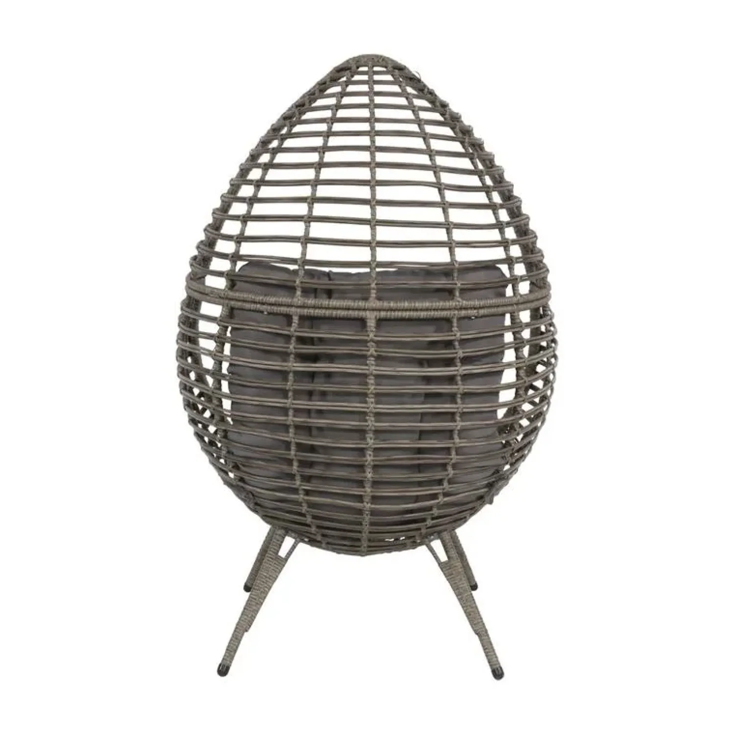 Lesli Living Tuinstoelen|Relaxstoel Chill Grijs