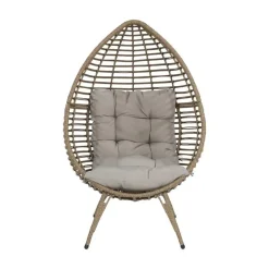 Lesli Living Tuinstoelen|Relaxstoel Chill Straw