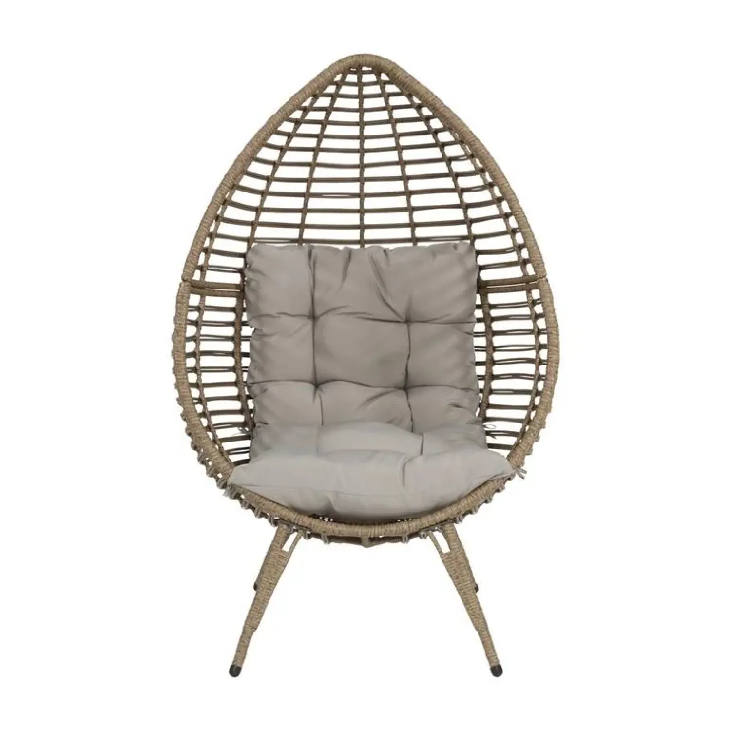 Lesli Living Tuinstoelen|Relaxstoel Chill Straw