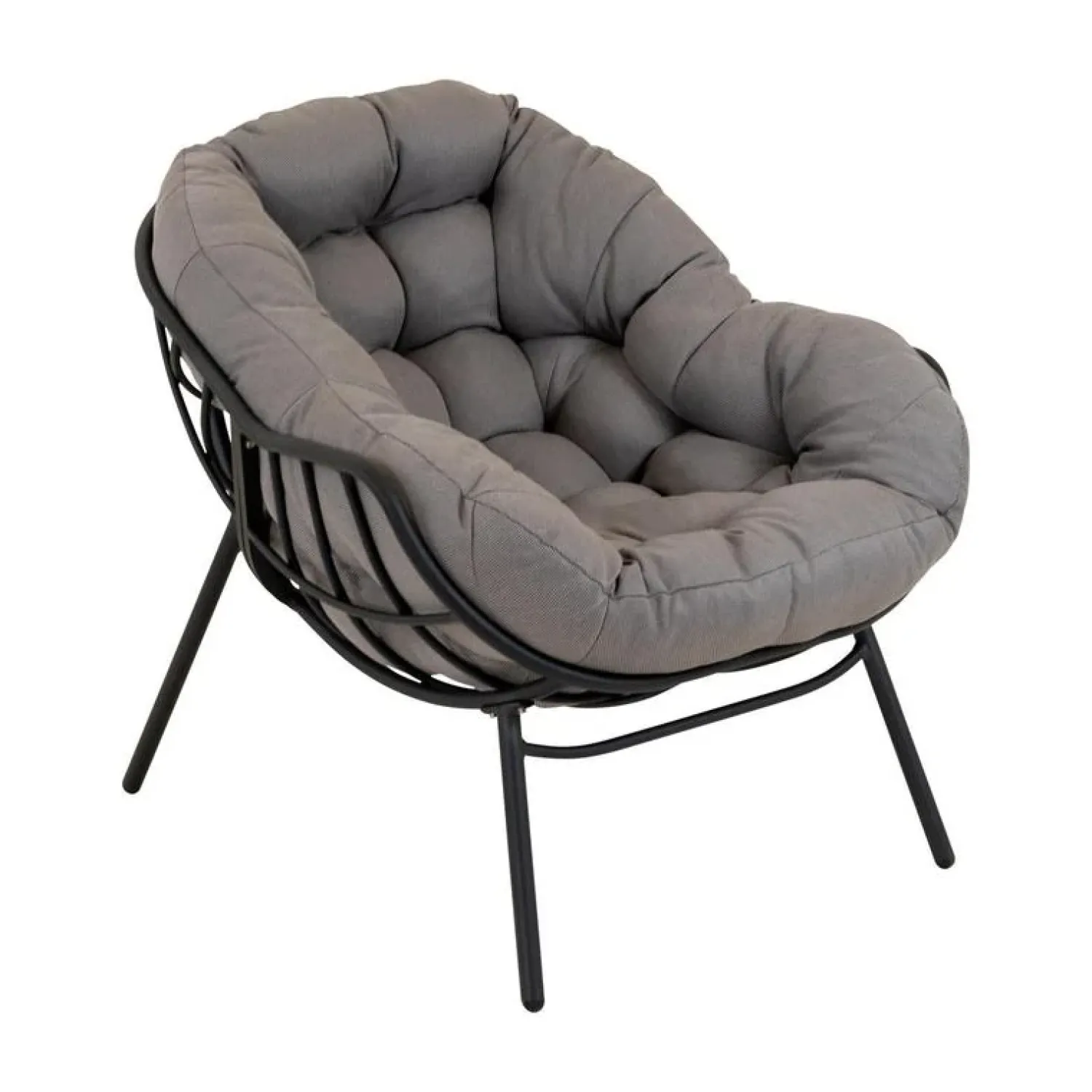 Lesli Living Tuinstoelen|Relaxstoel Cozy Stone