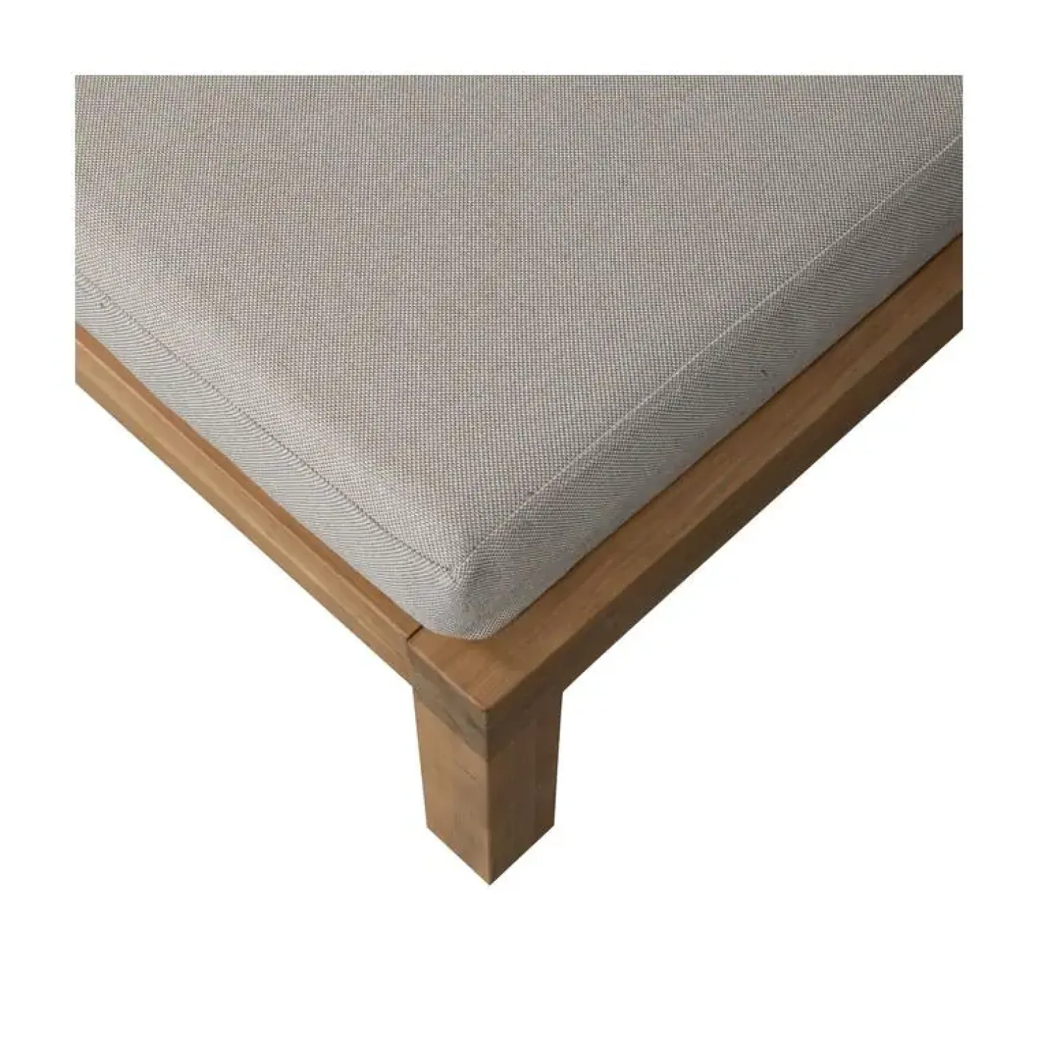 vtwonen Hockers|Relax Tuin Hocker Acaciahout Naturel/Zand 120cm