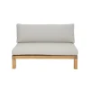 vtwonen Hockers|Relax Tuin Loungestoel Acaciahout Naturel/Zand