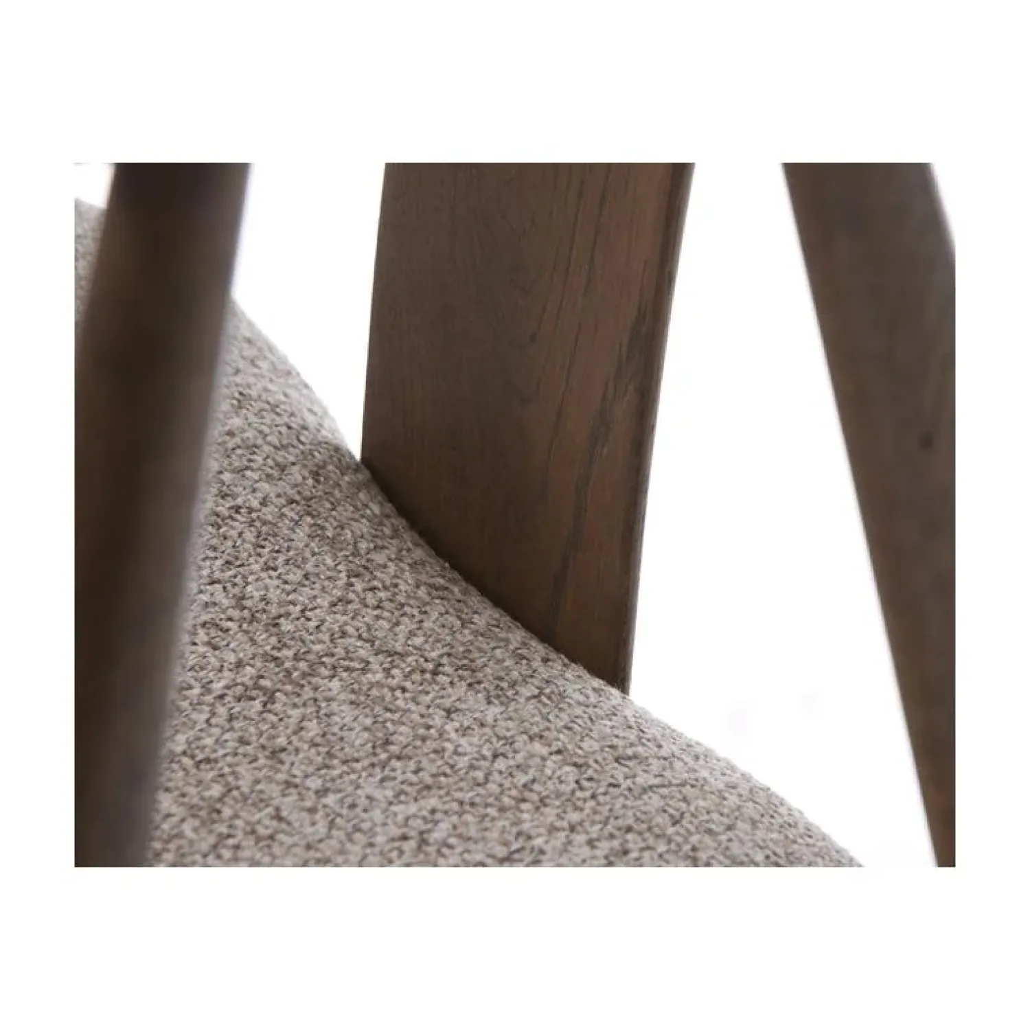 LykkeHome Eetkamerstoelen|Relo Eetkamerstoel donkerbruin / latte