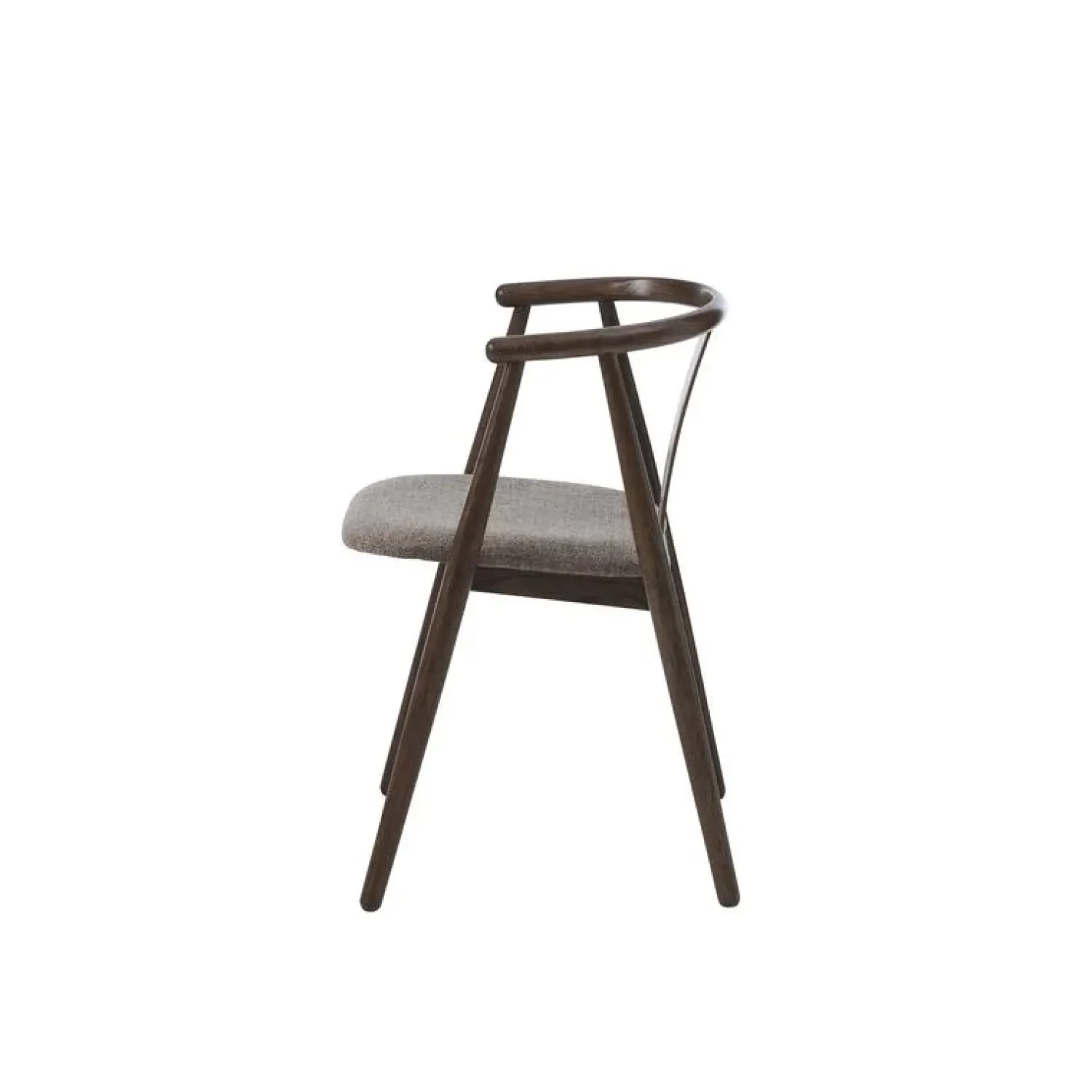 LykkeHome Eetkamerstoelen|Relo Eetkamerstoel donkerbruin / latte