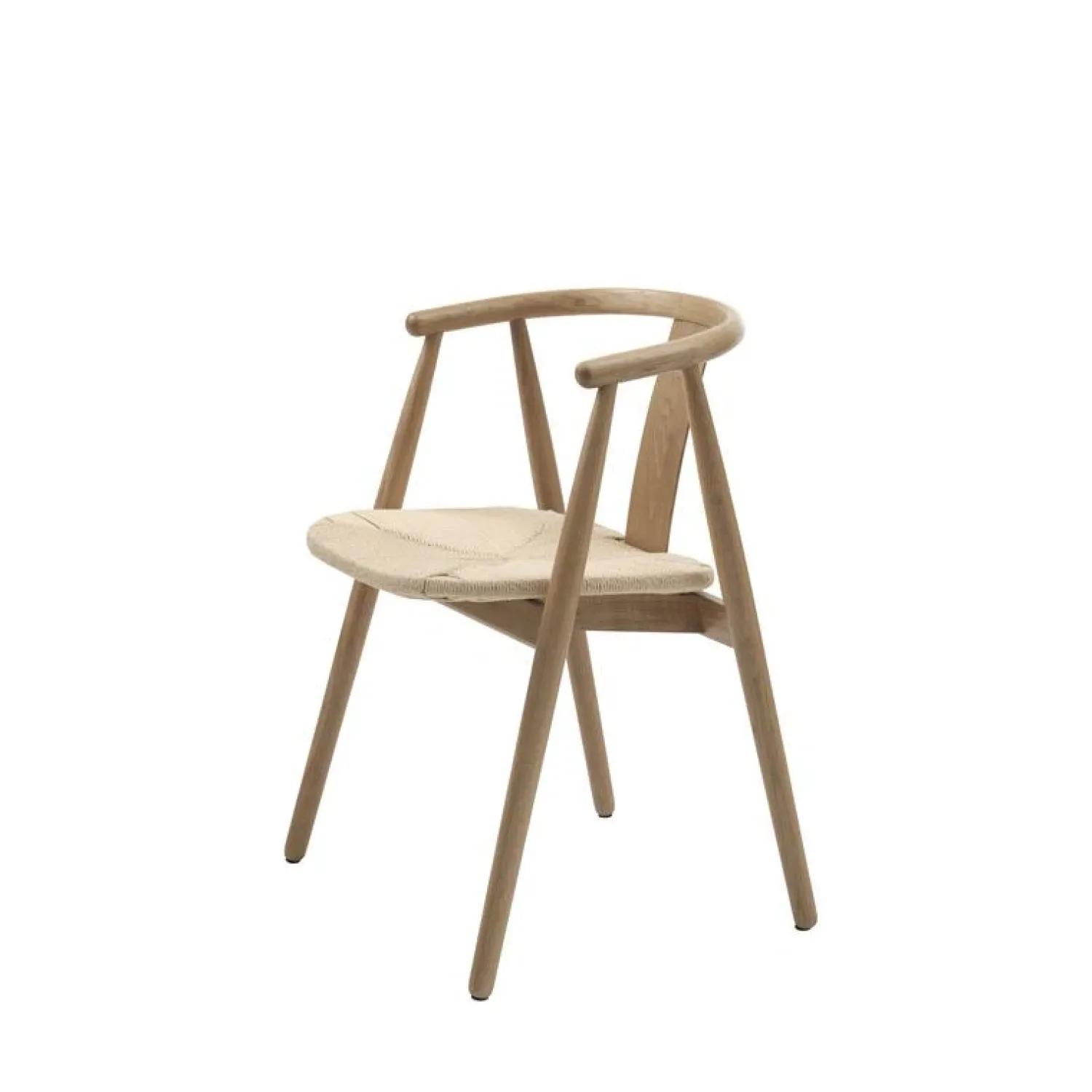 LykkeHome Eetkamerstoelen|Relo Eetkamerstoel natuurlijk