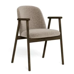 Nordhavn Eetkamerstoelen|Renato Eetkamerstoel Bruin / Beige
