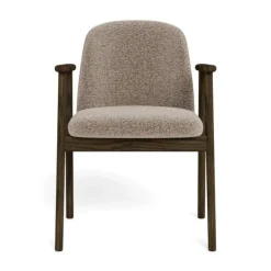 Nordhavn Eetkamerstoelen|Renato Eetkamerstoel Bruin / Beige