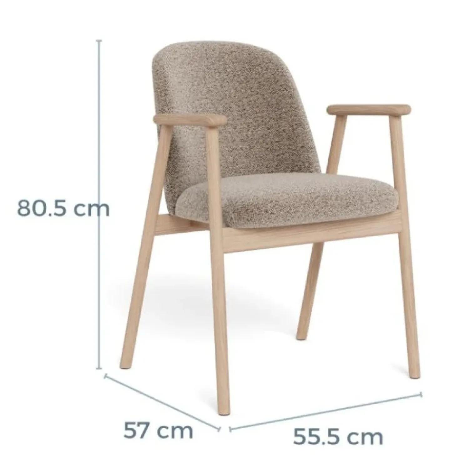 Nordhavn Eetkamerstoelen|Renato Eetkamerstoel Naturel / Beige
