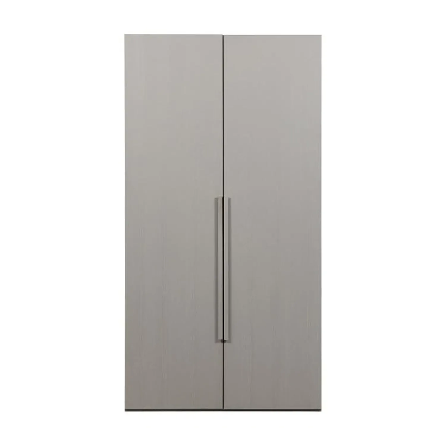 WOOOD Industriele Kasten|Kledingkasten|Rens 2-Deurs Kledingkast Pebble Grey 110cm