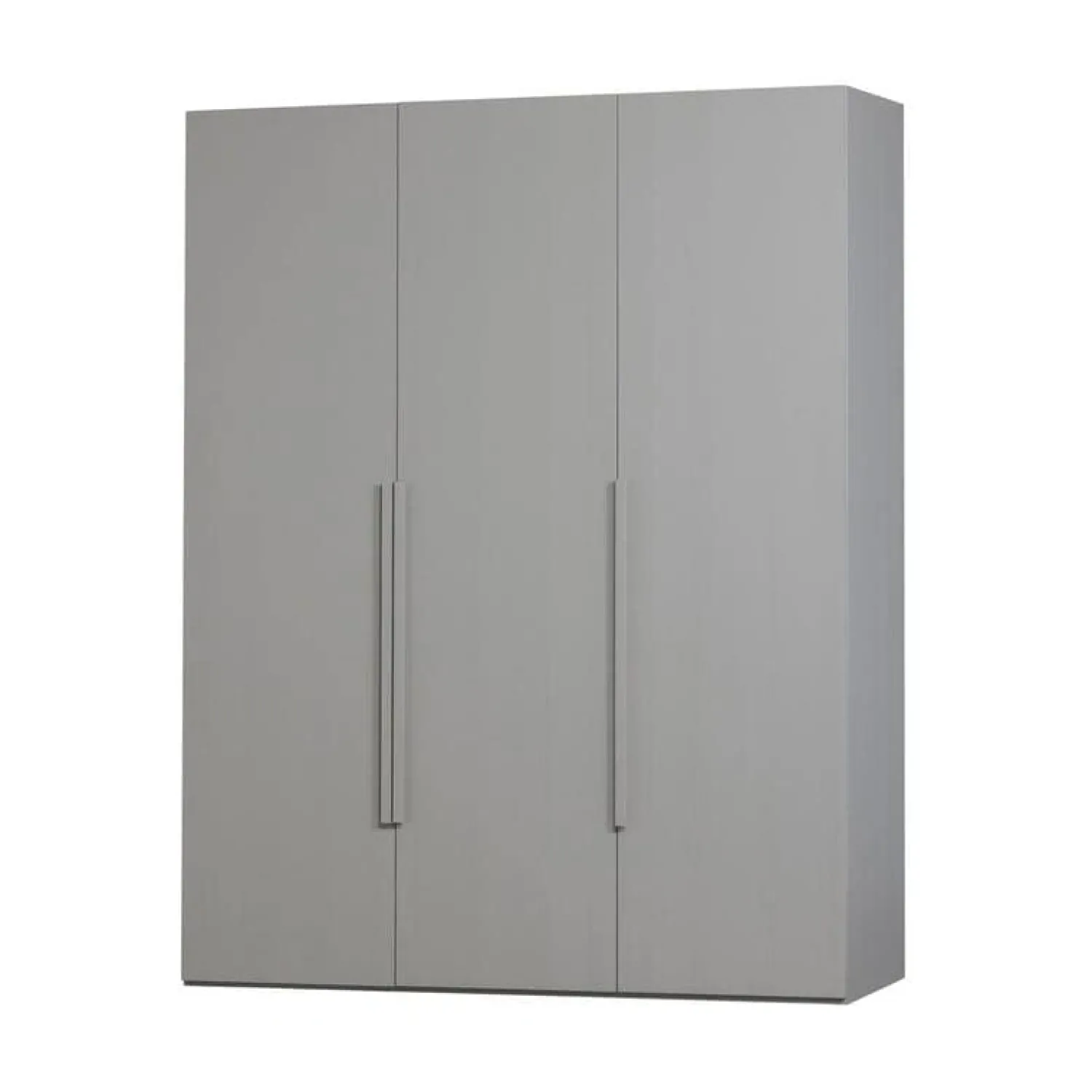 WOOOD Industriele Kasten|Kledingkasten|Rens 3-Deurs Kledingkast Pebble Grey 165cm
