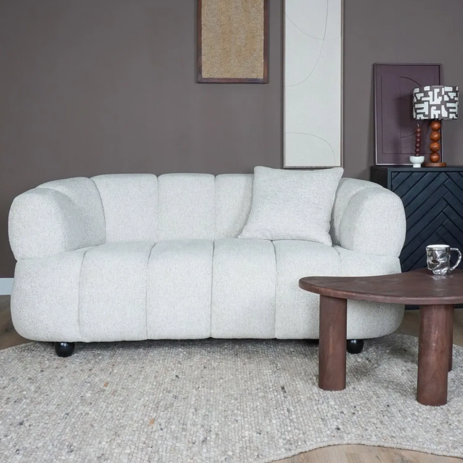Decor 88 2-Zitsbanken|Renske 2-zits Bank beige 160cm