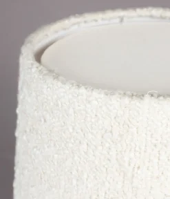 Dutchbone Tafellampen|Renzo 1-lichts Tafellamp Wit 31cm