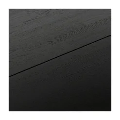 WOOOD Eettafels|Rhonda Eettafel rond Eiken Blacknight 129cm